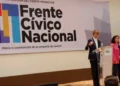 Frente Cívico Nacional buscará ser partido político en 2025